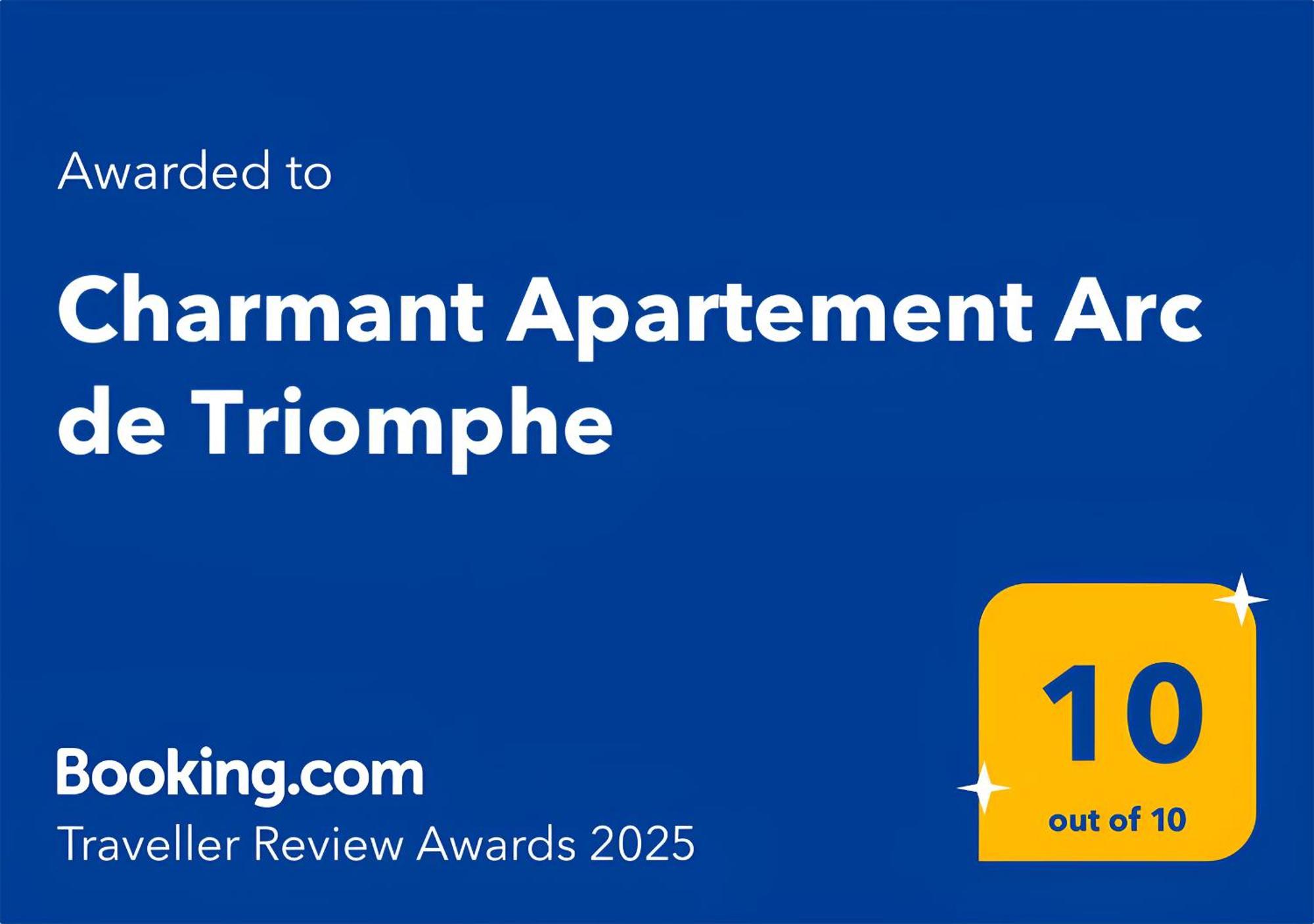 Charmant Appartement Arc De Triomphe Free Netflix Paris Dış mekan fotoğraf
